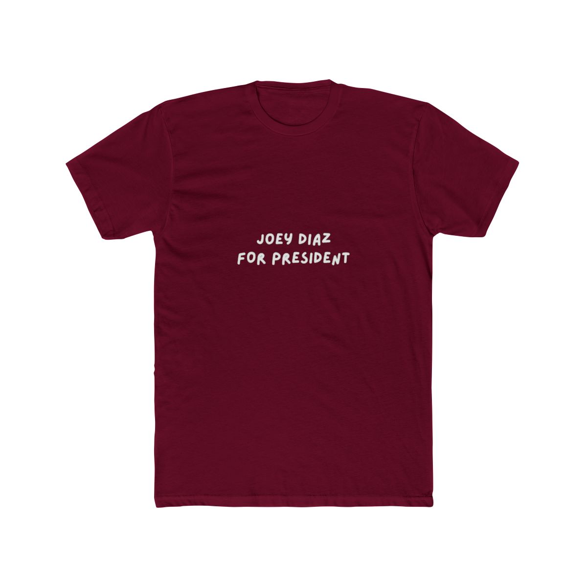 Joey Diaz for President T-Shirt - alternate angle 3, merchandise