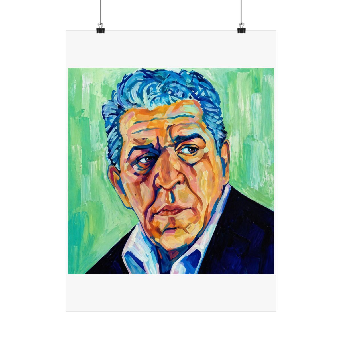 Joey Diaz Abstracte PosterWall ArtHome Decor Poster - alternate angle 1, merchandise
